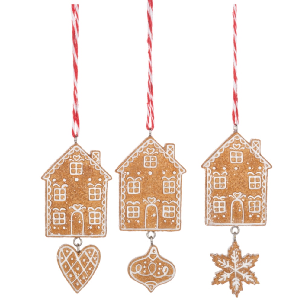 Midwest, Collectibles, Gifts, 2024, Gingerbread House Cookie, Ornaments, 824536